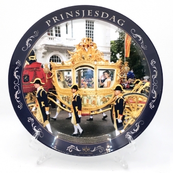 Plate Golden carriage Prinsjesdag